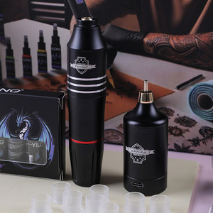 Kit de tatouage professionnel Yuanyun, ensemble complet avec aiguilles et machine, pour débutants et usage général. - Product Image 2