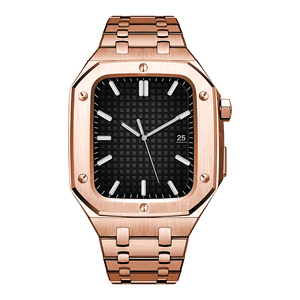 Kit de Modificación de Correa de Reloj de Metal AP, Caja de Reloj de Acero Inoxidable para <span class=keywords><strong>Apple</strong></span> <span class=keywords><strong>Watch</strong></span> Serie <span class=keywords><strong>8</strong></span> de 45 mm - Product Image 6