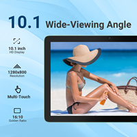 Tablette PC Android 14 Octa Core Wi-Fi 10 pouces G80 4 Go 64 Go INCELL pour usage professionnel et divertissement, modèle R10XS 2025