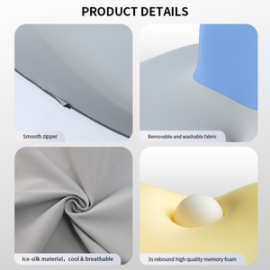 Lianda BC-092 chơi mới điện thoại di động máy tính cổ tử cung Bộ nhớ bọt gối đa vị trí ngủ cổ Gối đệm lưng gối - Product Image 5