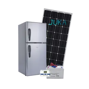 118L 12V/24V DC mini Top congelador doble puerta solar nevera refrigeradores