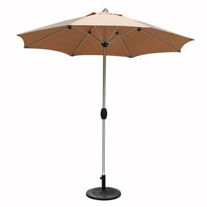 Oeytree-sombrilla colgante cuadrada de aluminio para jardín, parasol comercial para playa y <span class=keywords><strong>patio</strong></span>, 3m, 10 pies - Product Image 3
