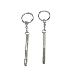 Thời trang mới dụng cụ cầm tay kính mát kính mini <span class=keywords><strong>Screwdriver</strong></span> 4 trong 1 với Keyring Bronze sửa chữa Kit - Product Image 2