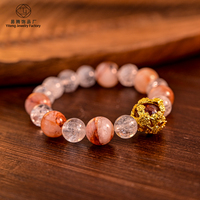 Bracelet en pierre semi-précieuse de 13 mm, perles énergétiques, cristal Reiki, bracelet élastique de rééducation, cadeau pour femme et homme