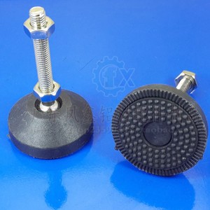 Fx Fasteners Pieds réglables M8 M10 M12 M16 en nylon pour profilés aluminium, durables, nickelés, norme nationale - Product Image 2