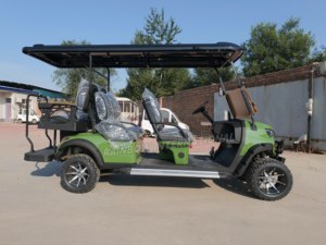 Cầu Vồng Mới 6 Chỗ Ngồi Golf <span class=keywords><strong>Buggy</strong></span> Gas Powered Xăng Nhập Khẩu Xe Golf Từ Trung Quốc Đường Phố Hợp Pháp Golf Giỏ Hàng - Product Image 5