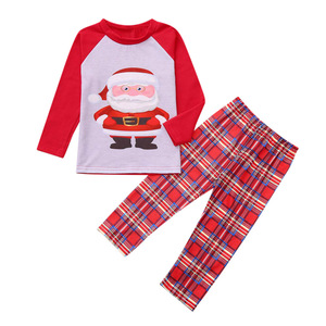 Nouveau Style Sleepcoat famille correspondant noël garçon fille bébé personnalisé pyjamas famille noël pyjamas <span class=keywords><strong>chemise</strong></span> <span class=keywords><strong>de</strong></span> <span class=keywords><strong>nuit</strong></span> - Product Image 3