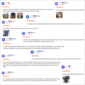 Kopbags Baseball & Softball Roller Catchers Bolsa con ruedas MOQ bajo Accesorios deportivos suaves - Product Image 6