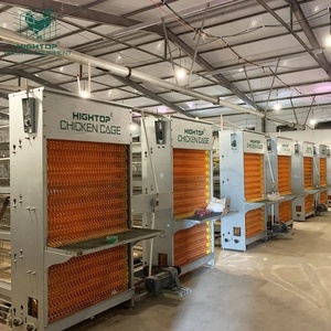 Équipement d'élevage avicole : Système de cages en batterie de type A automatique galvanisé à chaud <span class=keywords><strong>pour</strong></span> <span class=keywords><strong>poules</strong></span> <span class=keywords><strong>pondeuses</strong></span> - Product Image 1