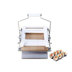 Efficacité Double Efficace Manuel Rouleau Riz Roulant Outil Moulage Coupe <span class=keywords><strong>Sushi</strong></span> Équipement De Production - Product Image 1