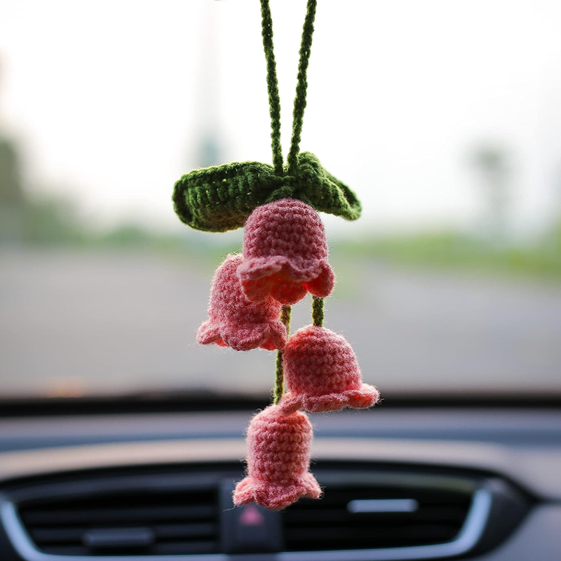 GORGECRAFT Plantes en Pot Mignonnes au Crochet de Voiture à Suspendre GORGECRAFT Plantes en Pot Mignonnes au Crochet de Voiture à Suspendre