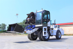 Vente de liquidation, camion bétonnière multifonctionnel à trois roues Wuzheng, moteur diesel Cummins, 3,5 m3, à prix réduit - Product Image 3