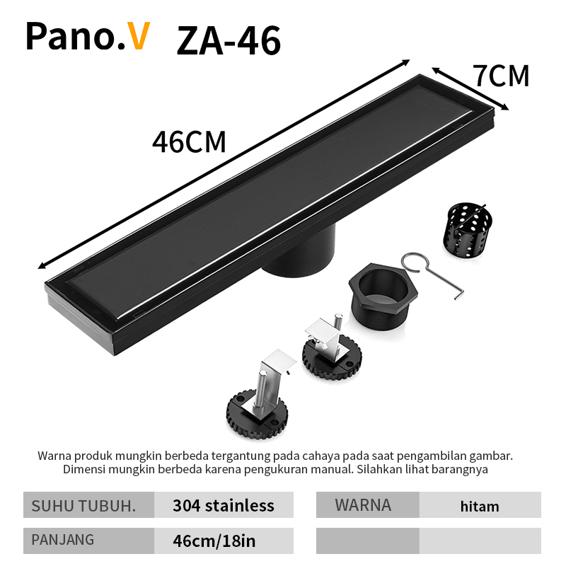 ZA-46CM  Negro