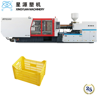 Kunststof groothandel 550T ananas krat spuitgietmachine voor fruitmand leverancier