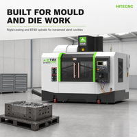 Centre d'usinage CNC robuste pour le fraisage de bases de moules avec fonctionnement stable et structure de machine rigide HTM950