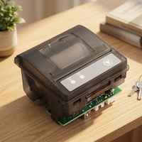 Imprimante thermique de reçus mini 12V 58mm 2 pouces à prix abordable pour kiosque, connexion USB RS232/TTL pour machines