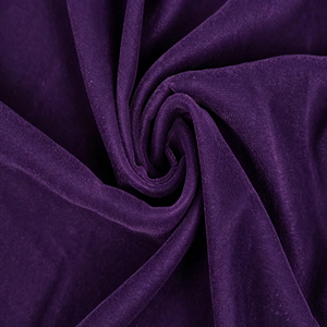 Customized 100% polyester dark <strong>purple</strong> solid woven <strong>velvet</strong> fabric Korean micro <strong>velvet</strong> 5000 dyed Abaya textile fabric dress - Product Image 1