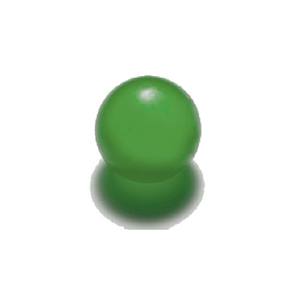 Ballon de rééducation vert robuste OK REHAB Réf. G802 - Product Image 1