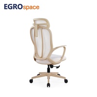 Chaise de bureau ergonomique inclinable à dossier haut, pivotante et réglable en hauteur, pour gestionnaire, fabriquée par EGROspace