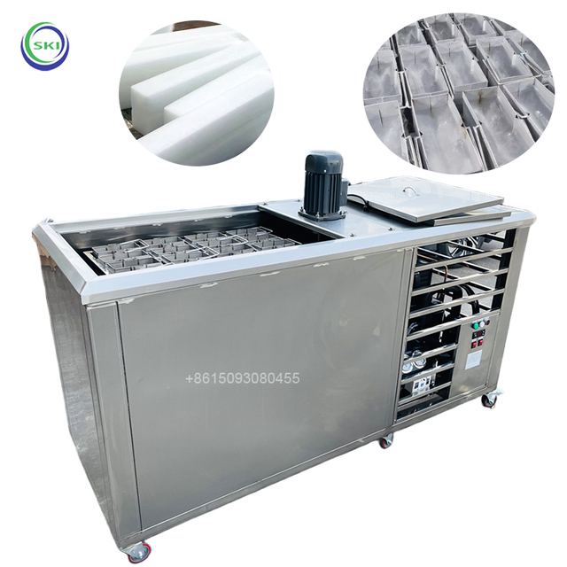 Ice Block Maker Machine Commercial 3 Ton Ice Block Making Machine Ice Maker Cutting Machine