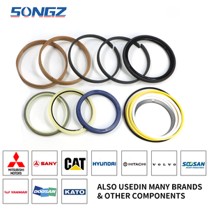 Venda quente PC400-7/8 Bucket Boom Arm <span class=keywords><strong>Cylinder</strong></span> <span class=keywords><strong>Seal</strong></span> <span class=keywords><strong>Kits</strong></span> para <span class=keywords><strong>KOMATSU</strong></span> para SKF - Product Image 6