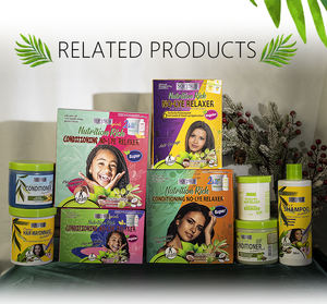 Großhandel Gute Qualität No-Lye Permanente Haar glättung creme Olivenöl Hair Relaxer Haarausfall Behandlung für Afrikaner - Product Image 5