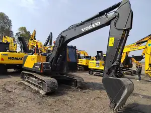 Original Volvo Used EC140 Excavator 14Ton Second Hand Medium Almost New Machinery Digger Used EC140 Excavator