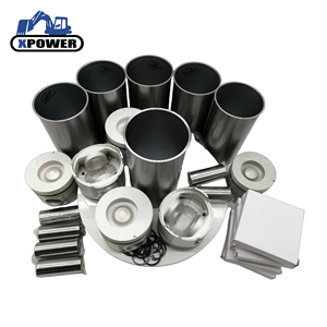 ZX330 ZX120 ZX200 Excavator Overhaul <b>Repair</b> <b>Kit</b> 4JJ1 4HK1 4BG1 4JB1 4BG1 6BD1 6BG1 6HK1 Diesel Engine Cylinder Liner <b>Kit</b> Parts - Product Image 1