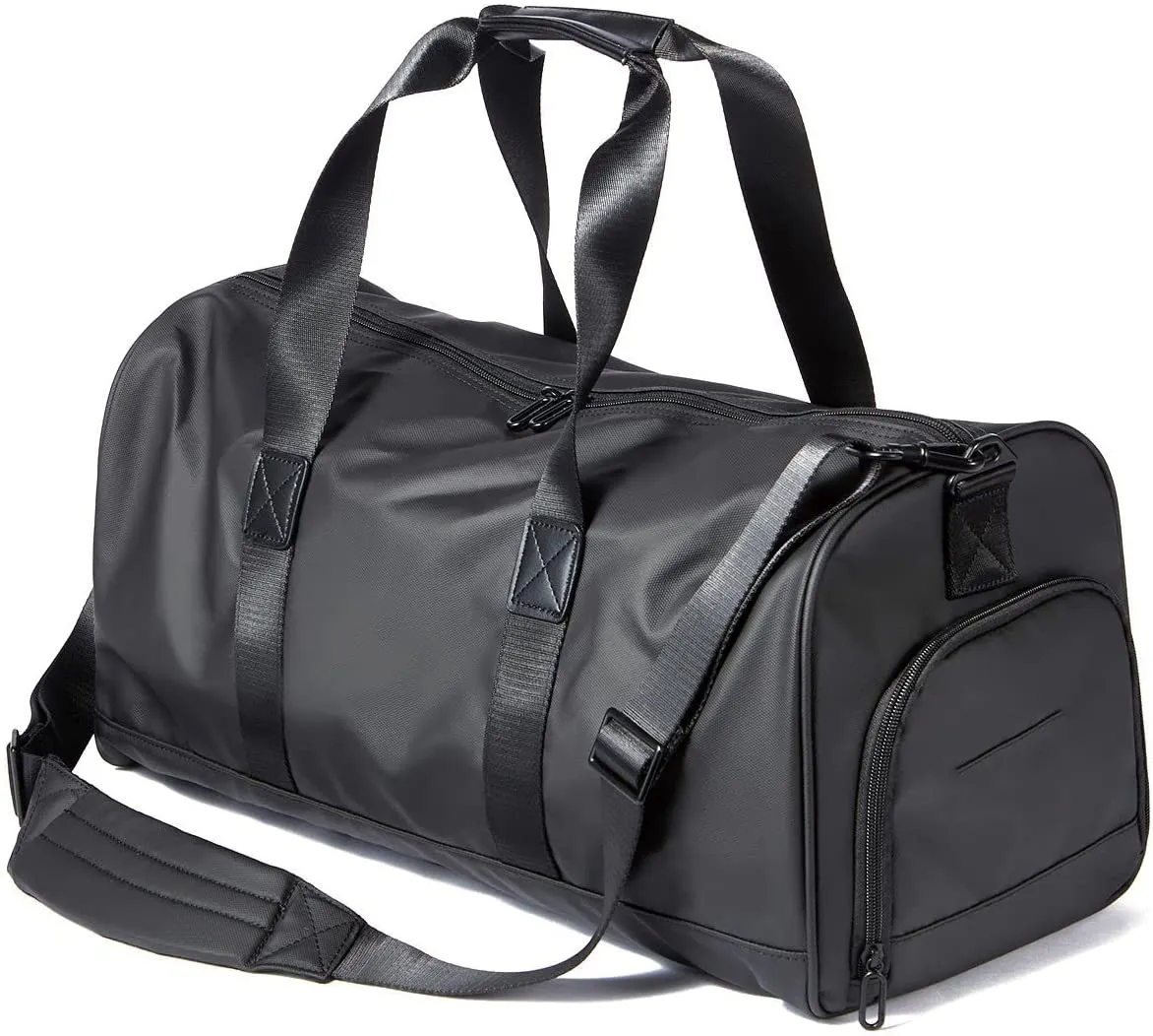 Customized Large Water Resistant Travel Duffel Bag Sports Gym Bag With Detachable Shoulder Strap