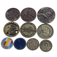 Pièces de monnaie rondes en laiton gravées en relief, gravure de tête IFD, pièces de monnaie personnalisées en fonte, estampage de pièces de monnaie en métal