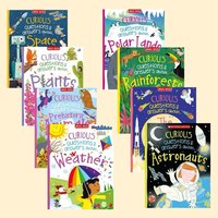 Série de 8 livres d'images scientifiques pour enfants, édition anglaise authentique, série de questions curieuses, encyclopédie