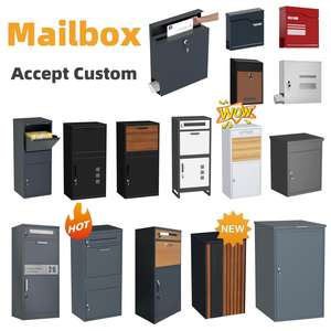 Buzón de Correo Seguro para Exteriores, Buzón de Metal Inteligente, Impermeable, para Entrega de Paquetes, con Cerradura Antirrobo, Buzón Inteligente para Exteriores - Product Image 6