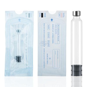 Individually <b>Wrapped</b> Disposable 3ml Clear Sterile Glass Cartridge Box Package - Product Image 1
