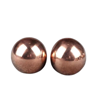 Marque de haute précision personnalisée boule de cuivre creux poli miroir boule de cuivre pur pour la décoration