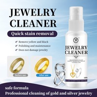 Nettoyant pour bijoux, éliminateur de ternissement pour argent, or, diamants, liquide de polissage et de rénovation pour argent, non corrosif pour les bijoux en argent