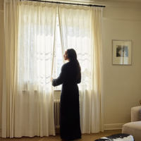 Persianas Romanas de Lino Personalizables, Cortinas y Cenefas de Tul de Varias Telas, Opciones de Diseño Personalizado