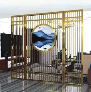 High Quality Stainless Steel <b>Screen</b> Laser Cut Metal <b>Partition</b> <b>Screen</b> for Indoor Outdoor Decoration - Product Image 4