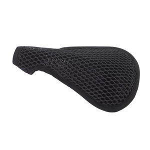 Housse de selle de vélo en maille respirante, ajustement universel, noire, pour vélos de route et de montagne - Product Image 3