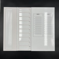Factory Direct Sales Laboratory White Paper Slide Plates & Microscope Slides 20/30 Pieces Storage Operation OEM Customizable