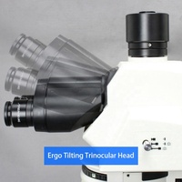 OPTO-EDU A12.1093-L Semi-Auto Trinocular Laboratory Biological Microscope for Research High Quality Scientific Microscope