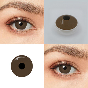 Protez lensler kör kontakt lensler göz kusurları olan insanlar için yıllık protez göz kontakt lensler kör göz merceği - Product Image 5