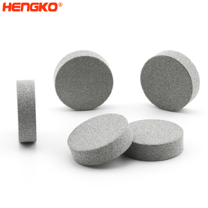 แผ่นกรองโลหะเผาผนึกทนความร้อนสูง HENGKO สำหรับการกรองก๊าซเสีย - Product Image 1