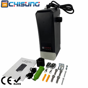 CHISUNG - Ouvre-<span class=keywords><strong>porte</strong></span> <span class=keywords><strong>de</strong></span> <span class=keywords><strong>garage</strong></span> mural 100 kg - Moteur <span class=keywords><strong>de</strong></span> <span class=keywords><strong>porte</strong></span> <span class=keywords><strong>sectionnelle</strong></span> automatique 150 W DC avec télécommande - Kit d'installation complet - Product Image 3