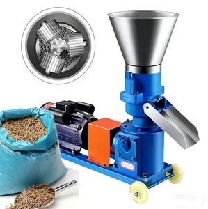 Máquina de pellets para alimento animal, máquina de pellets para alimento de aves, ganado y peces, máquina para hacer alimento para ganado en venta - Product Image 5