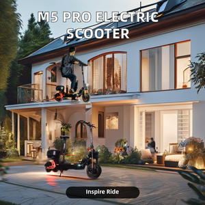 Trottinette Électrique Tout-Terrain Pliable M5 Pro en Alliage d'Aluminium, Puissante 1200W, Autonomie 60-80km, Livraison depuis entrepôts UE/USA - Product Image 3