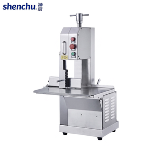 Nouvelle scie à os électrique commerciale 220V en acier inoxydable de qualité alimentaire, coupe-os vertical pour os de bœuf et de mouton - Product Image 4