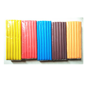 Manufacture en gros personnalisé bricolage pâte à <span class=keywords><strong>modeler</strong></span> couleur argile 500G sacs jouets éducatifs pour enfants 12 couleurs pâte à <span class=keywords><strong>modeler</strong></span> - Product Image 1