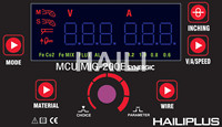 INVERTER 3 en 1 Portable ECO Synergic MIG/MAG/MMA MACHINE À SOUDER Soldadora De Microalambre Avec LCD MCU MIG-160X