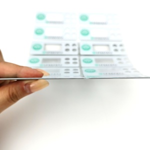 Etiquetas de Vinilo Médicas Personalizadas con Impresión Serigráfica Mate y Brillante, Adhesivos de Policarbonato para Paneles de Membrana de PC, OEM - Product Image 2