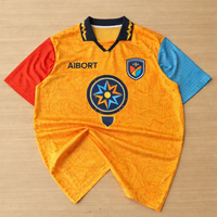 Camiseta de Fútbol Aibort Ultra Transpirable con Malla Refrigerante, Soporte Elástico y Diseño Refinado para Preparación de Partidos de Club